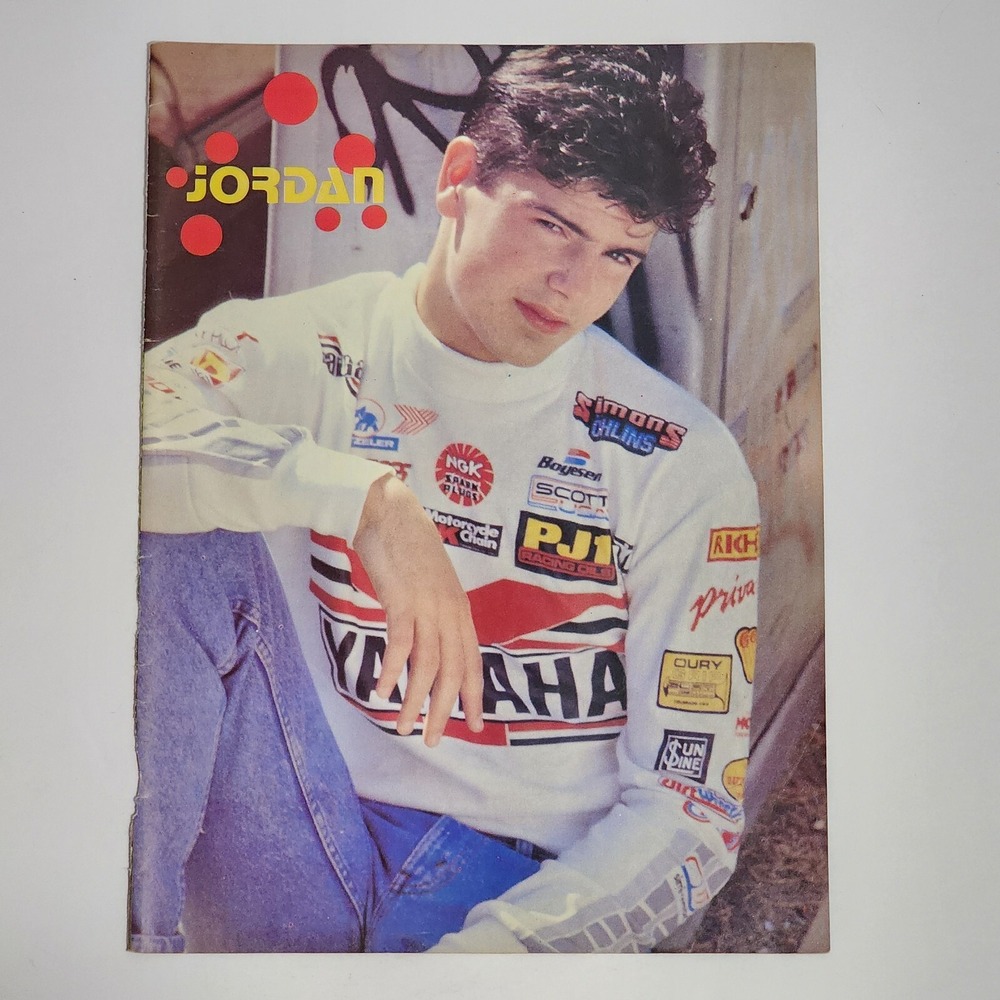 Jordan Knight New Kids on the Block double-sided pinup clipping vtg 8x10 1990s